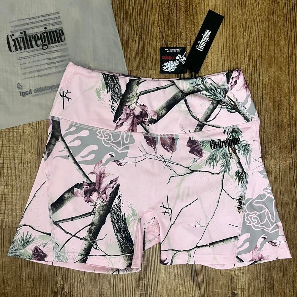 Civil regime camo shorts